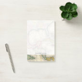 Kaart van Mexico, Midden-Amerika Post-it® Notes (Kantoor)