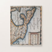 Kaart van Mexico of Nieuw-Spanje | 1625 Legpuzzel (Verticaal)