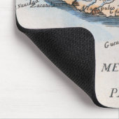 Kaart van Mexico of Nieuw-Spanje | 1625 Muismat (Hoek)