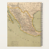 Kaart van Mexico Planner (Achterkant)