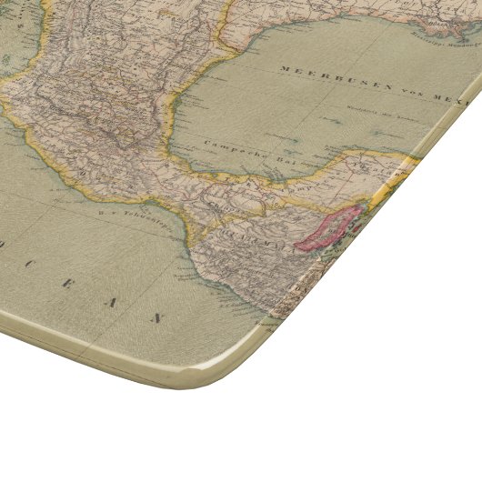 Kaart van Mexico Snijplank (Hoek)