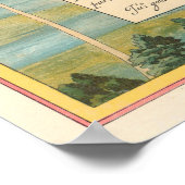  Kaart van Mexico-Stad (1628) Poster (Hoek)