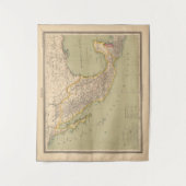 Kaart van Mexico Wandkleed (Voorkant)