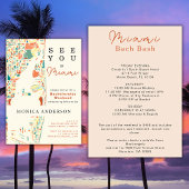 Kaart van Miami Beach Bachelorette Weekend