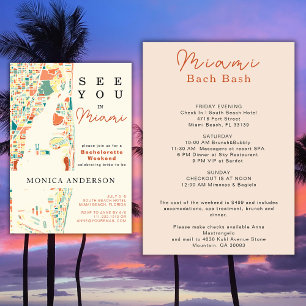Kaart van Miami Beach Bachelorette Weekend