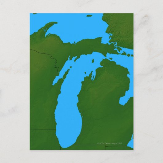 Kaart van Michigan 3 (Voorkant)