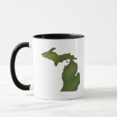 Kaart van Michigan 4 Mok (Links)