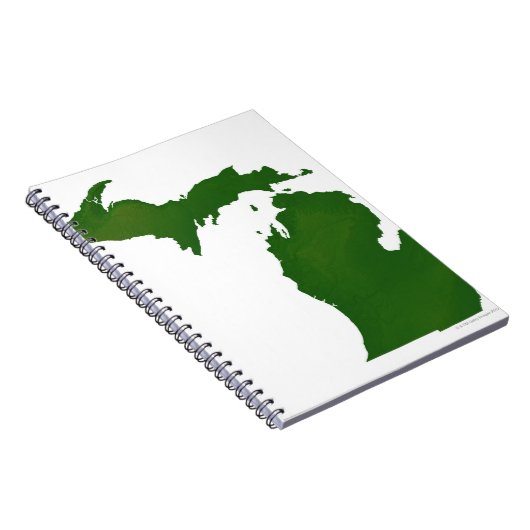 Kaart van Michigan Notitieboek (Rechterzijde)