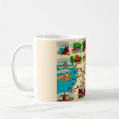 Kaart van Michigan Water Wonderland Koffiemok (Links)