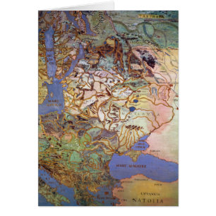 Kaart van Midden-Europa