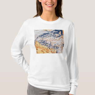 Kaart van Midden-Europa, 1486 T-shirt