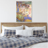 Kaart van Midden-Europa Canvas Afdruk (Insitu (Slaapkamer))