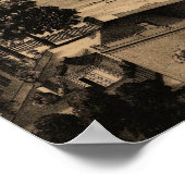 kaart van Milwaukee WI (1854) Poster (Hoek)