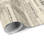  kaart van Milwaukee Wisconsin (1878) Cadeaupapier (Rol Hoek)