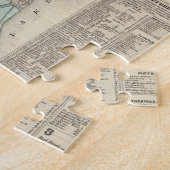  kaart van Milwaukee Wisconsin (1878) Legpuzzel (Zijkant)