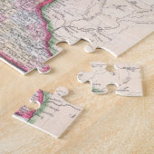  kaart van Minnesota (1864) Legpuzzel (Zijkant)