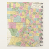 Kaart van Mississippi, Louisiana en Arkansas Planner (Achterkant)