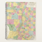 Kaart van Mississippi, Louisiana en Arkansas Planner (Voorkant)