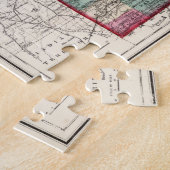  kaart van Missouri (1873) Legpuzzel (Zijkant)