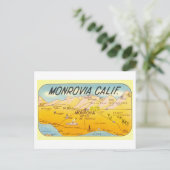  kaart van Monrovia, Californië, (Staand voorkant)