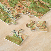 kaart van Monterey California (1941) Legpuzzel (Zijkant)