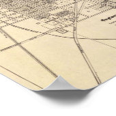  kaart van Montgomery, Alabama (1899) Poster (Hoek)