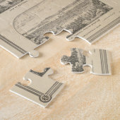  kaart van Montreal (1859) Legpuzzel (Zijkant)