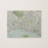  kaart van Montreal (1901) Legpuzzel (Horizontaal)