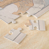 kaart van Montreal Canada (1915) Legpuzzel (Zijkant)