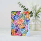 Kaart van Montreal Quebec Canada (Staand voorkant)