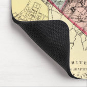 Kaart van Morgan, Berkeley en de provincies Jeffer Muismat (Hoek)