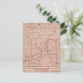 Kaart van Morgan County met Mooresville (Staand voorkant)