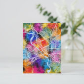 Kaart van Mosul Irak (Staand voorkant)