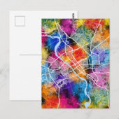 Kaart van Mosul Irak (Voorkant / Achterkant)