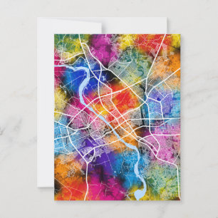 Kaart van Mosul Irak