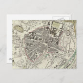  kaart van München Duitsland (1832) (Voorkant / Achterkant)