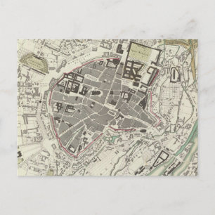  kaart van München Duitsland (1832)