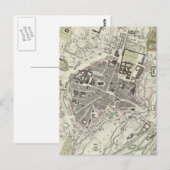  kaart van München Duitsland (1832) (Voorkant / Achterkant)