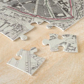 kaart van München Duitsland (1832) Legpuzzel (Zijkant)