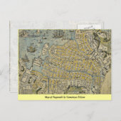 Kaart van Nagasaki door Yamatoya Ukiyoe (Voorkant / Achterkant)