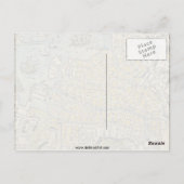 Kaart van Nagasaki door Yamatoya Ukiyoe (Achterkant)