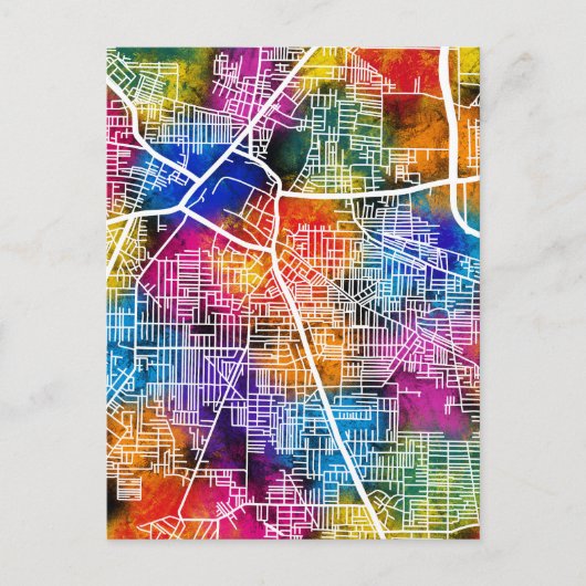 Kaart van Najafgarh Delhi (Voorkant)