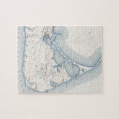  kaart van Nantucket (1919) Legpuzzel (Horizontaal)