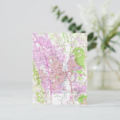  kaart van Napa Californië (1951) (Staand voorkant)