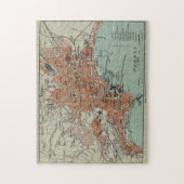  kaart van Napels Italië (1911) Legpuzzel (Verticaal)