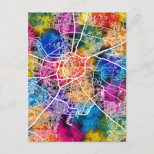 Kaart van Nashik Maharashtra (Voorkant)