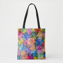 Kaart van Nashik Maharashtra Tote Bag