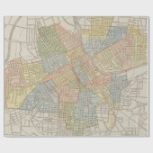  kaart van Nashville Tennessee (1920) Cadeaupapier (Vlak)