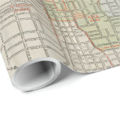  kaart van Nashville Tennessee (1920) Cadeaupapier (Rol Hoek)