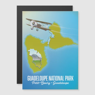 kaart van Nationaal park Guadeloupe